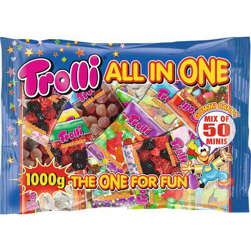 Trolli Fruchtgummis All in one, 1 Stück