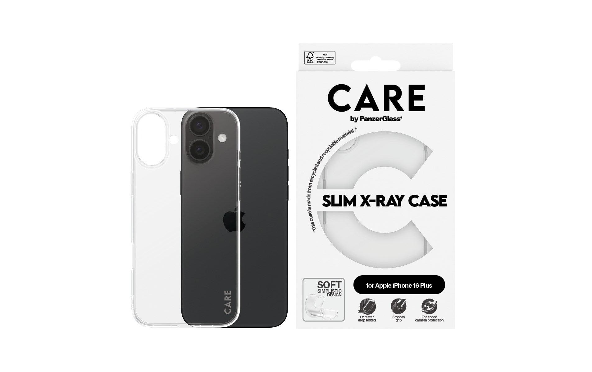 Back Cover Fashion X-Ray Soft Basic iPhone 16 TransparentSchutzhülle für das Apple iPhone 16