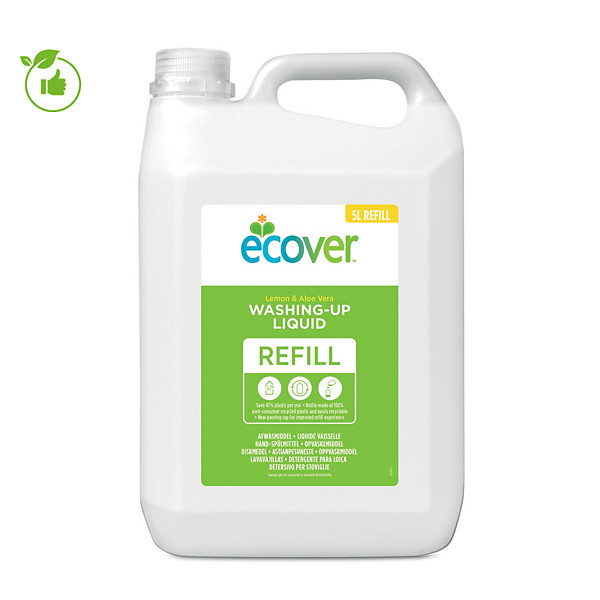 Liquide vaisselle dégraissant Ecover citron 5 L