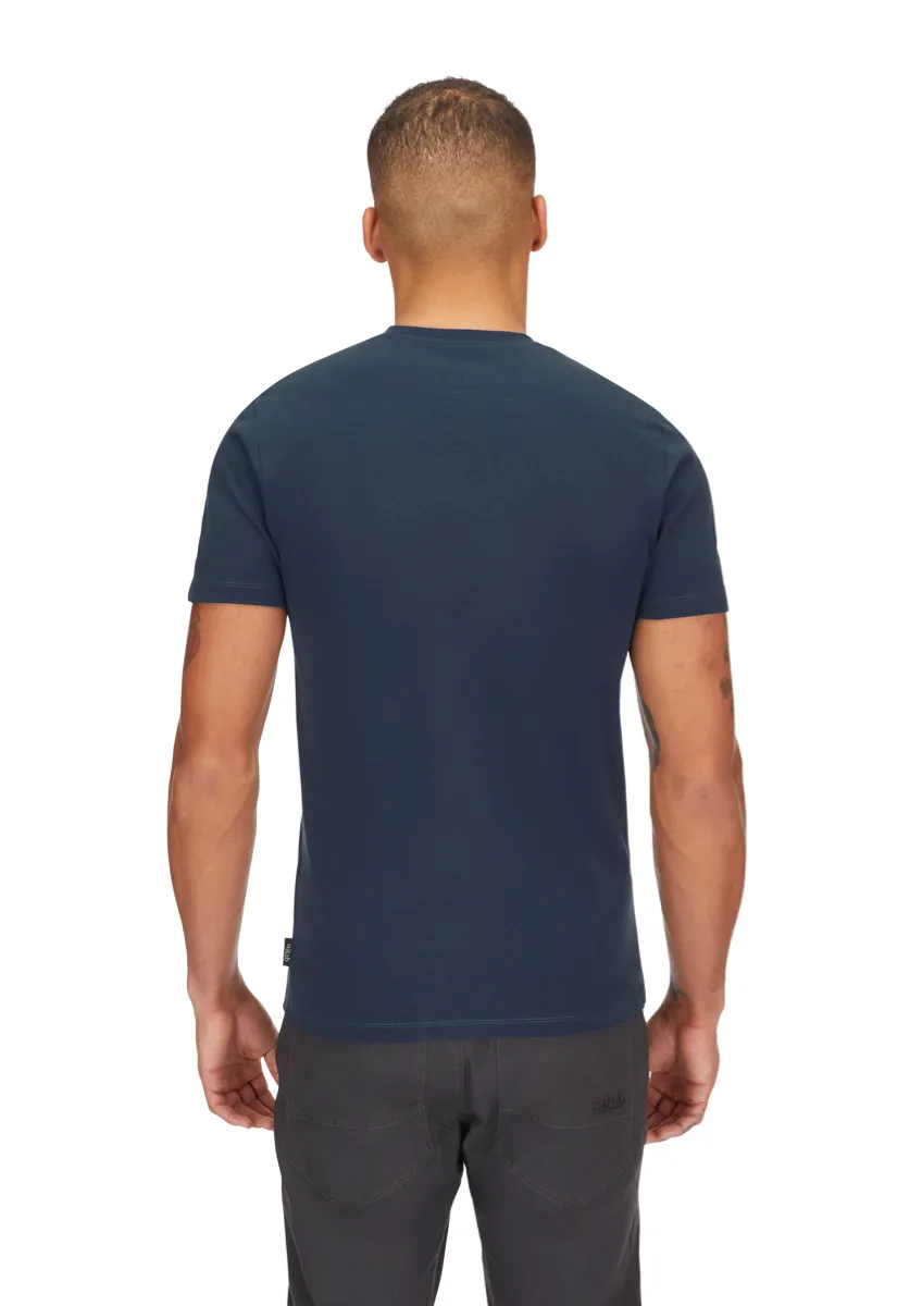 Rab Basecamp Logo Tee Tempest Blue