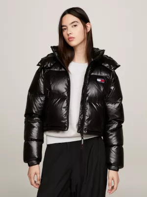 Jaqueta puffer cropped Alaska