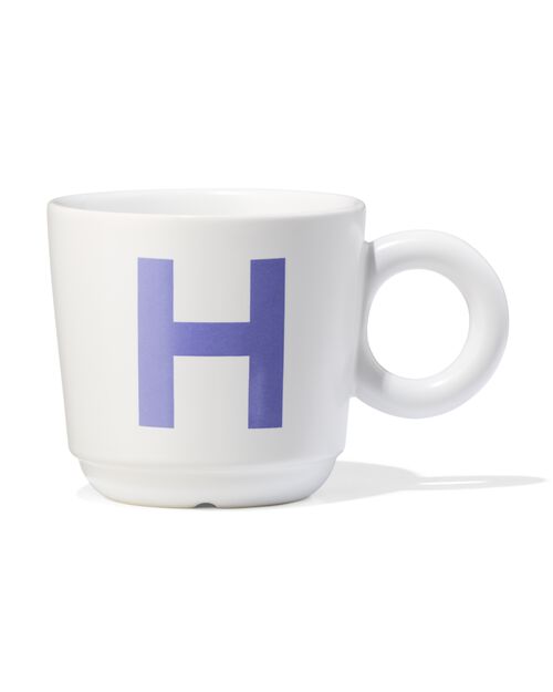 mug 280 ml lettre H