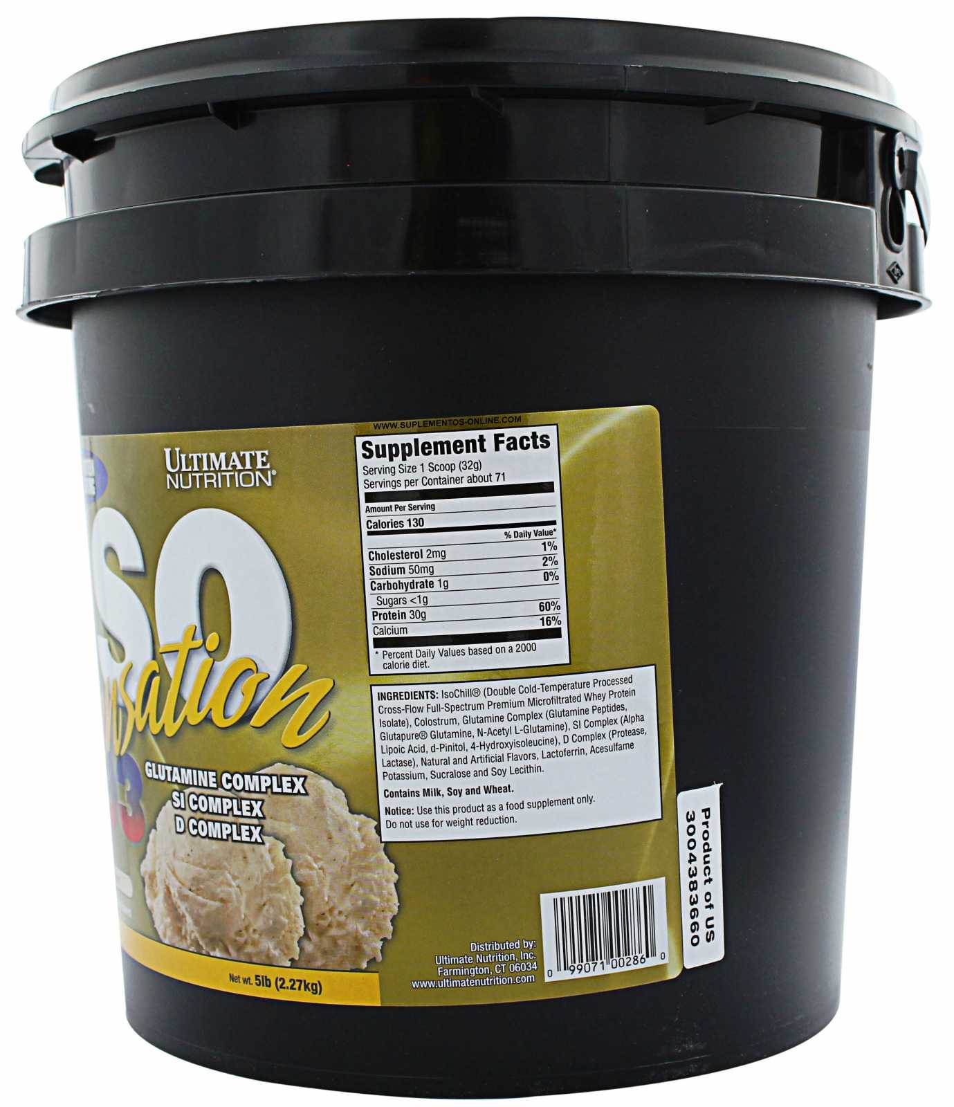 Ultimate Nutrition Iso Sensation 93 2,27 kg
