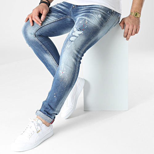 Jean Skinny 666 Bleu Denim
