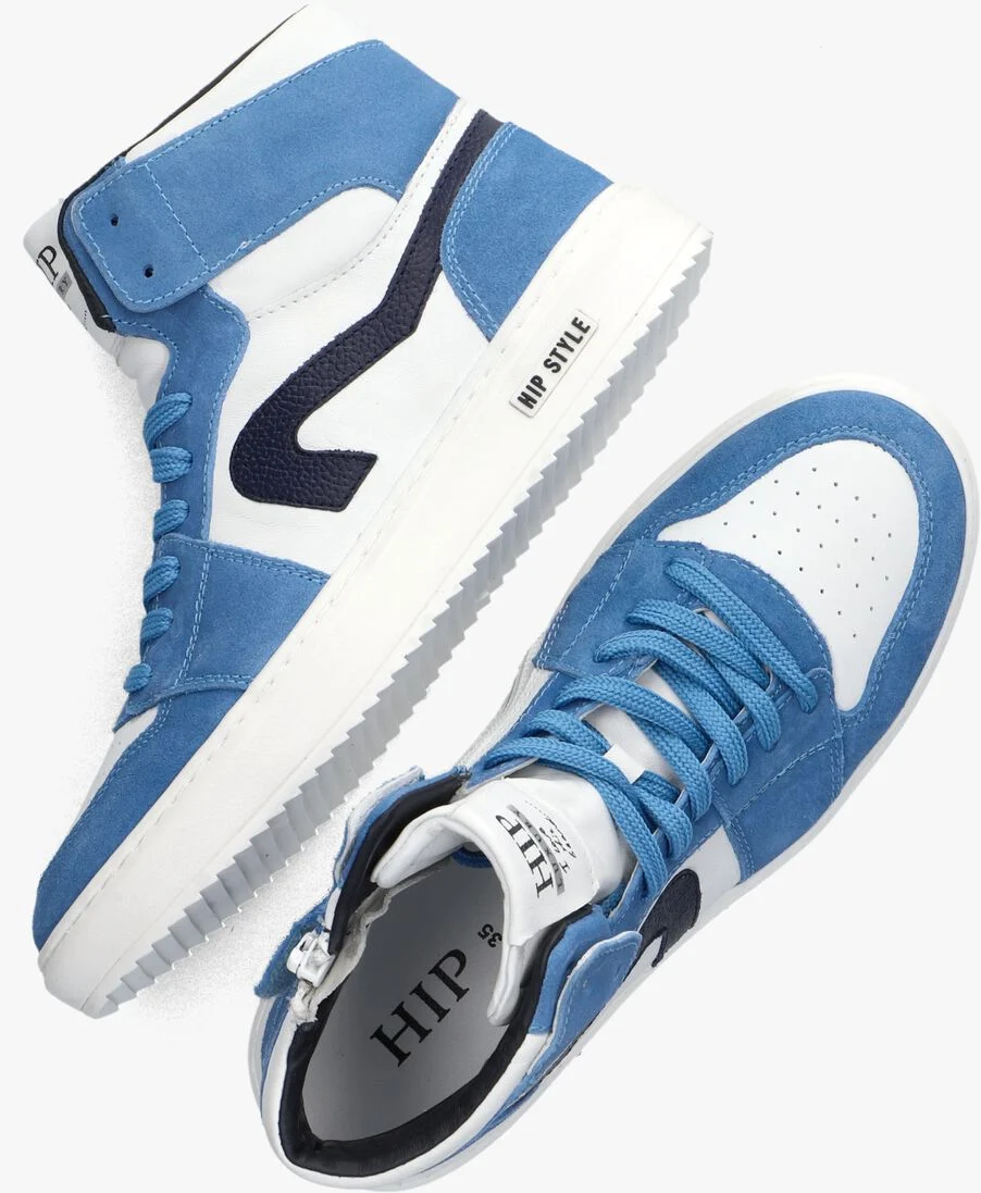 HIP blauwe hip hoge sneaker h1665