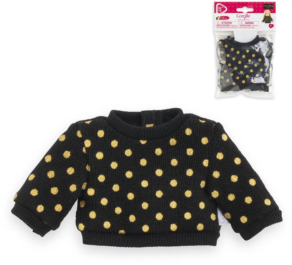 PULL COUTURE POUR POUPEE 36 CM - COROLLE MA COROLLE