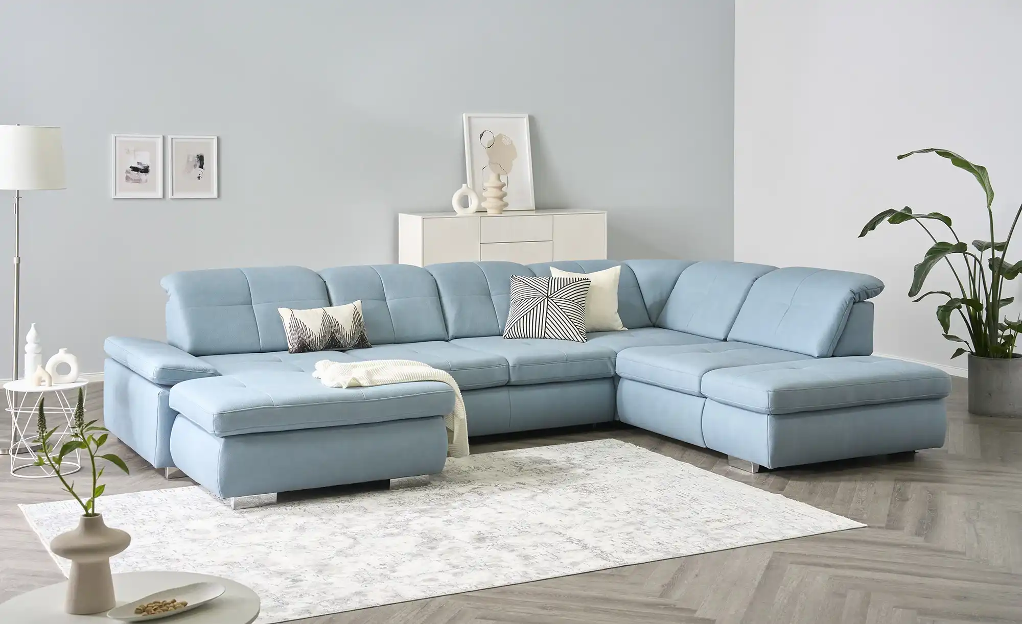 Lounge Collection Wohnlandschaft aus Mikrofaser Affair