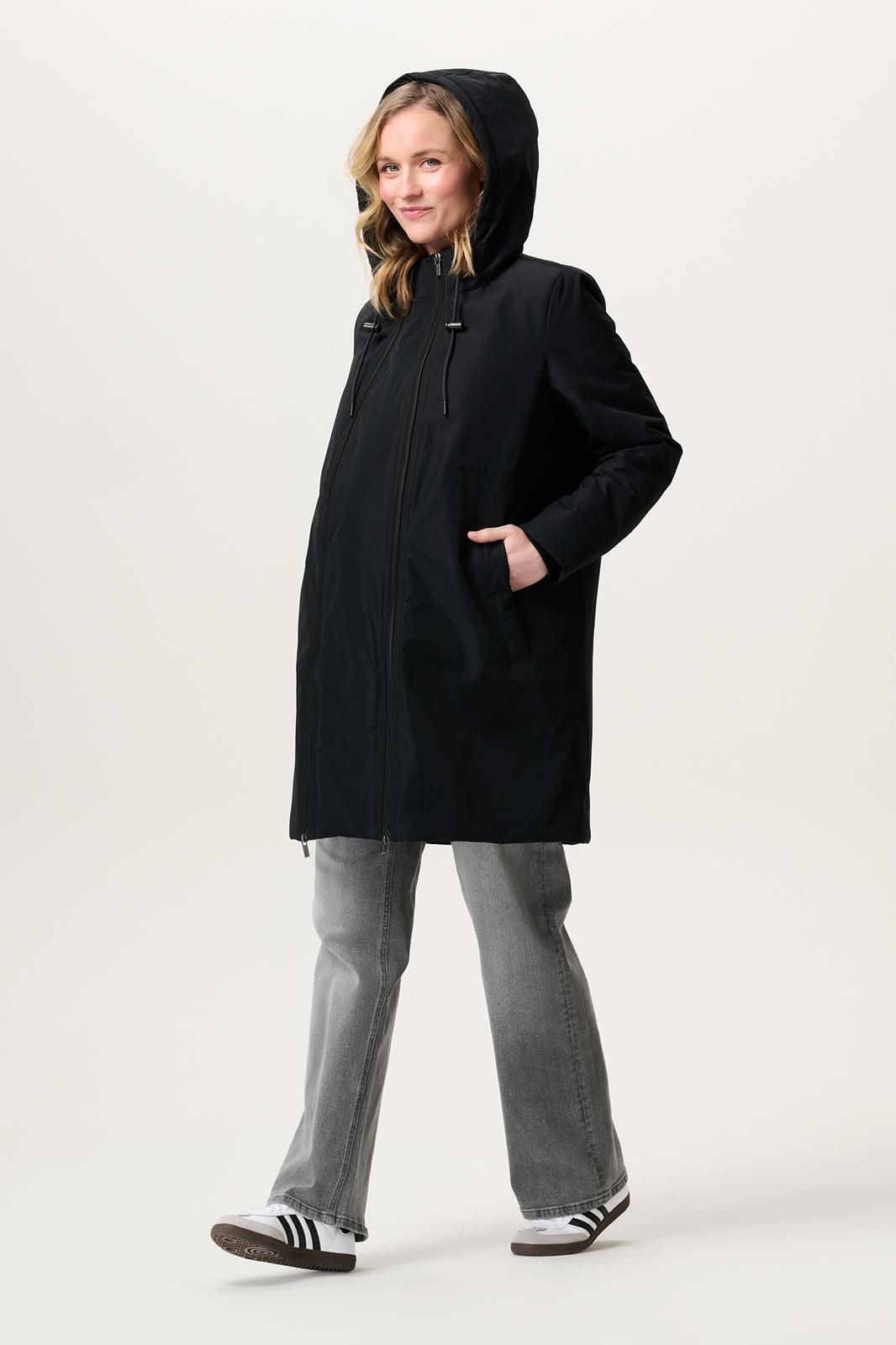 Noppies Maternity Winterjas Juva - Black