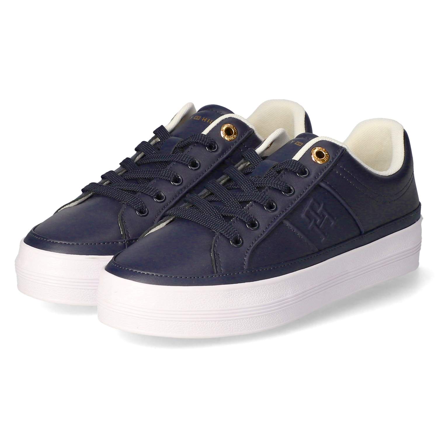 Tommy Hilfiger Low Sneaker MONOGRAM - space blue