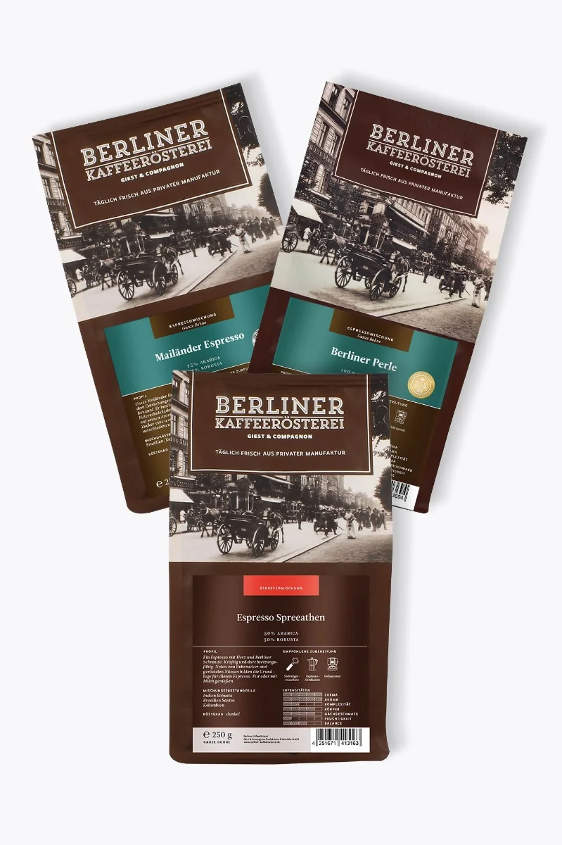 Berliner Kaffeerösterei Probierpaket 750g
