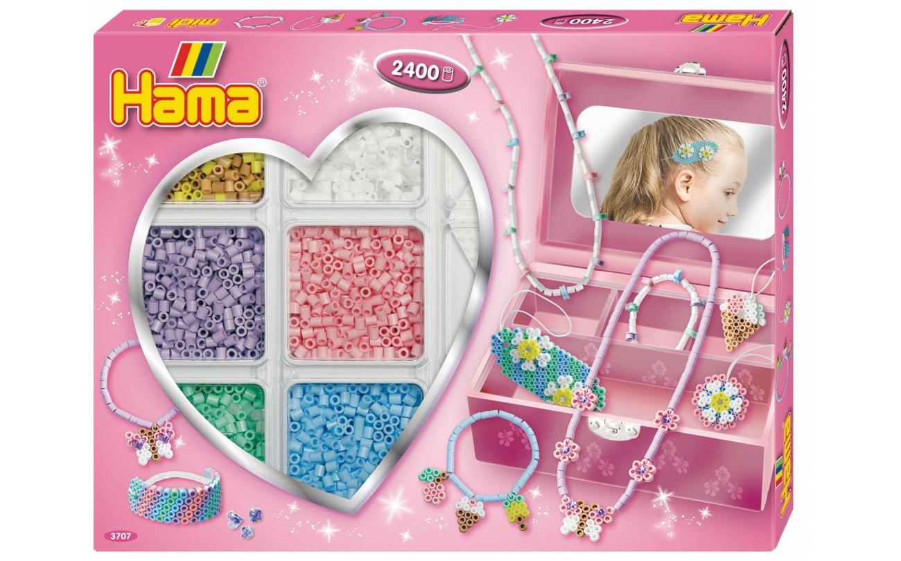 Hama Activity box Pink Heart 2400 beads