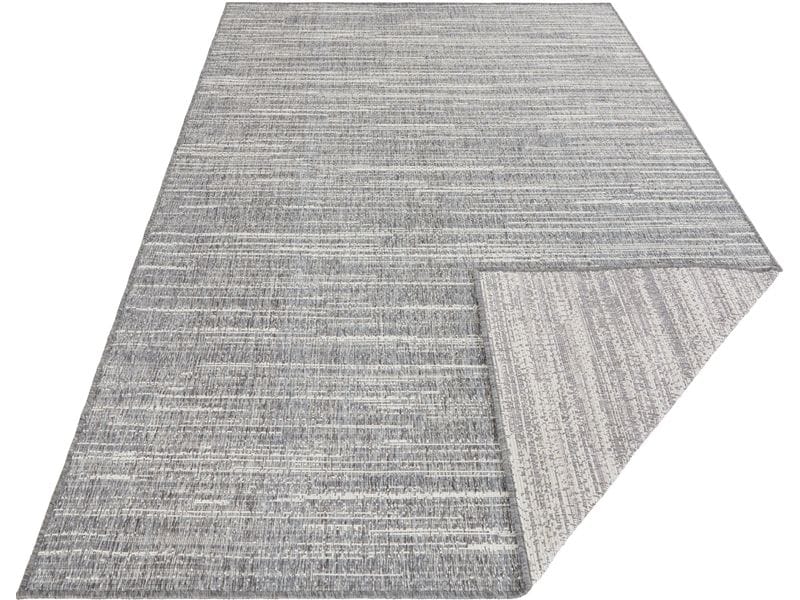 Elle Decoration Teppich Melange 80 x 150 cm, Silver Designteppich