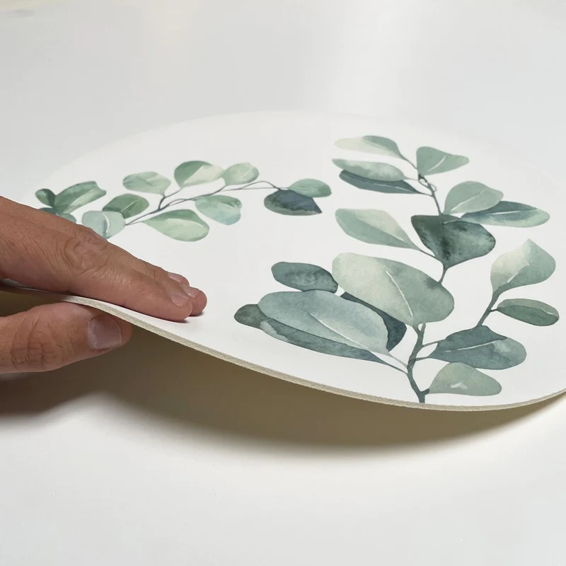 Lot de 4 sets de table L 38xl 38cm - EUCALYPTUS 99deco