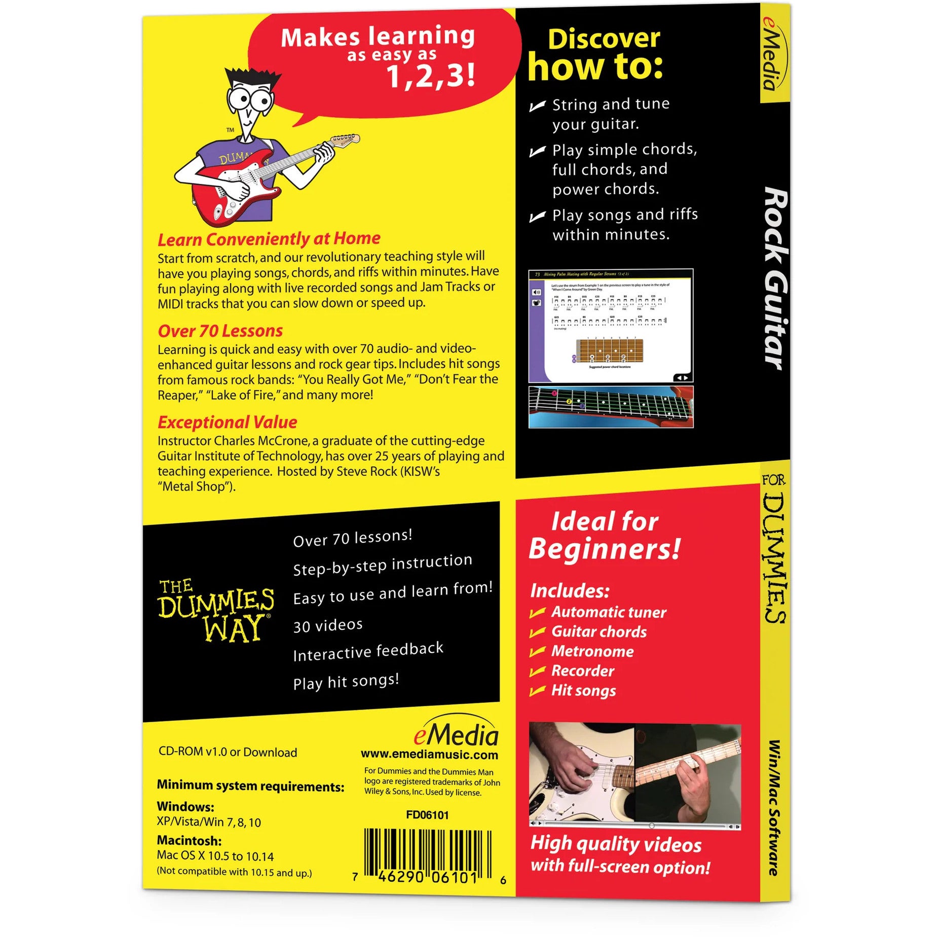 e-Media Rock Guitar for Dummies (download)