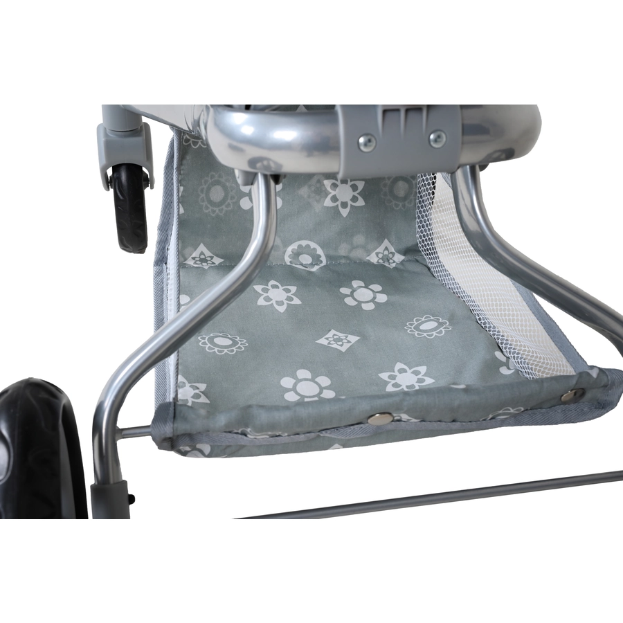 knorr toys® Puppenwagen Boonk - Royal grey grau