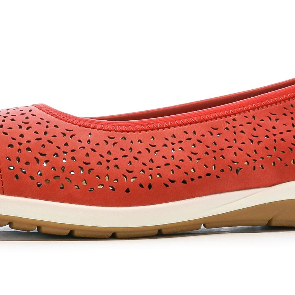 Relife Ballerines Rouge Femme RELIFE Hygeno