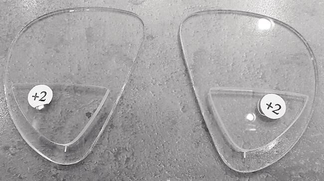MARES - VERRES CORRECTEURS X VU POSITIF DROIT
