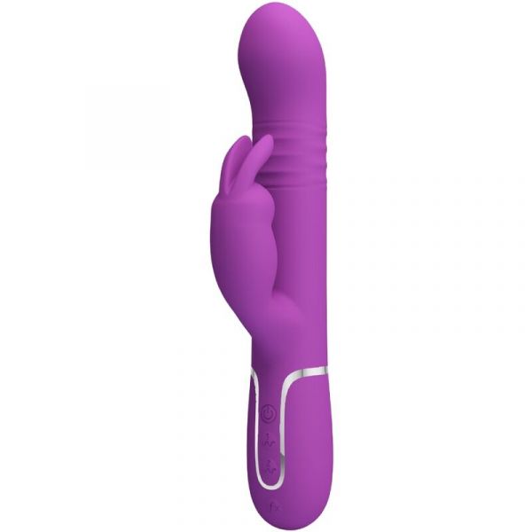 Pretty Love Coale 4 em 1 Multifuncional Coelho Vibrador Roxo