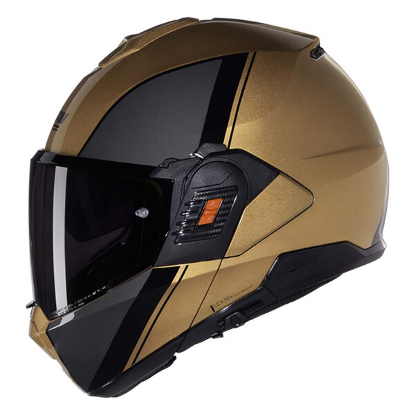 Nolan - Casque N120-1 Verniciatura Speciale N-Com Sable / Gris / Brillant