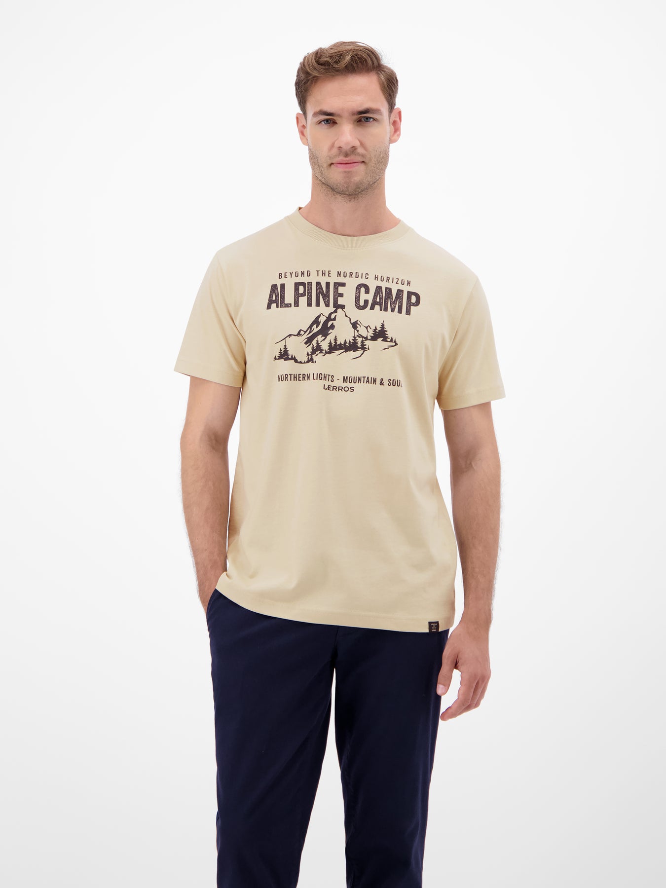Herren T-Shirt mit Outdoorprint