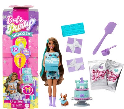 Barbie Party Unboxed Dukke 3