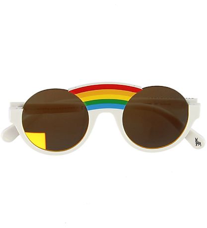 Stella McCartney Kids Kindersonnenbrille - Weiß m. Regenbogen