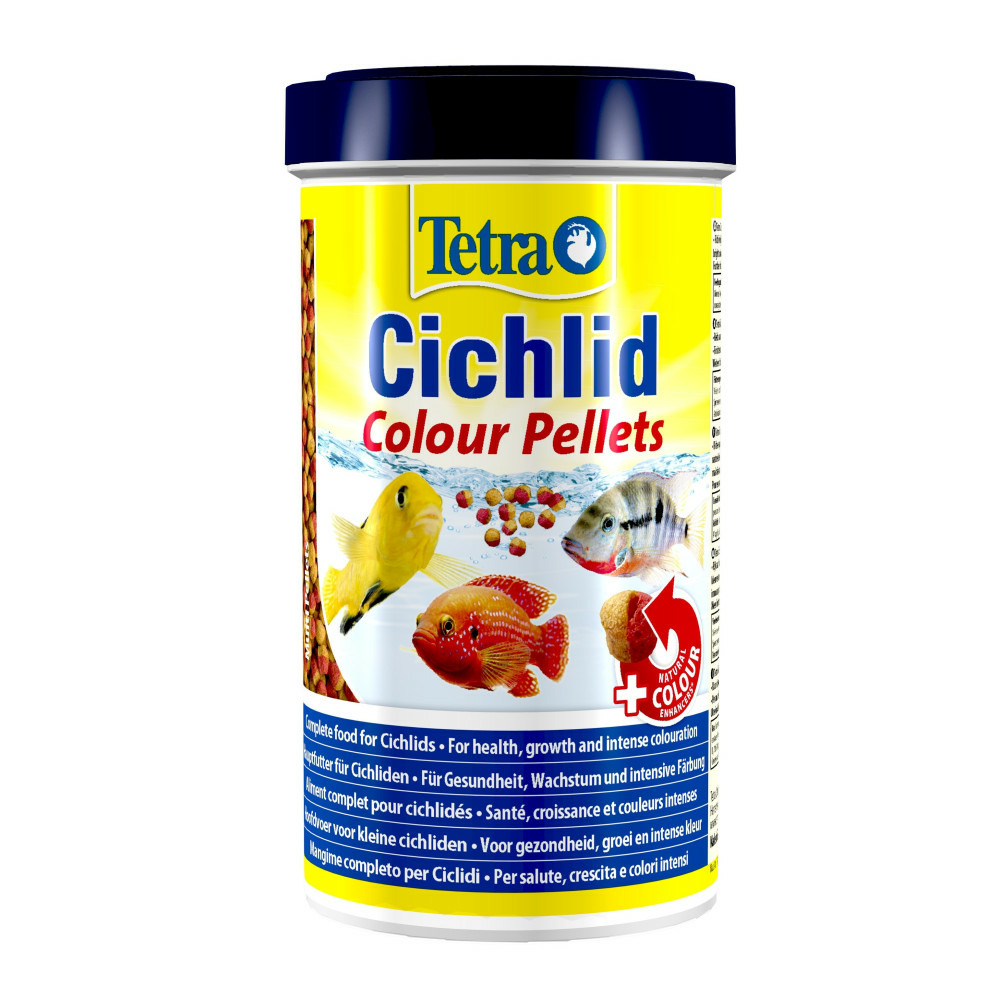 Cichlid colour pellets 165 g 500 ml pour cichlidés