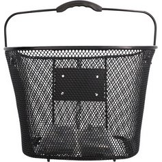 Panier pour guidon de vélo E-Bike PLUS, noir