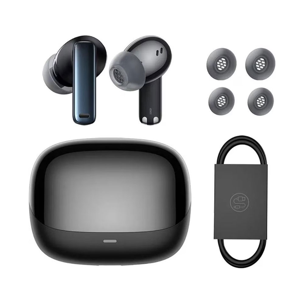 Bowie M2s ANC In-Ear Bluetooth 5.3 Kopfhörer TWS Headset inkl. Ladecase (NGTW350101) - Cluster Black (Schwarz)