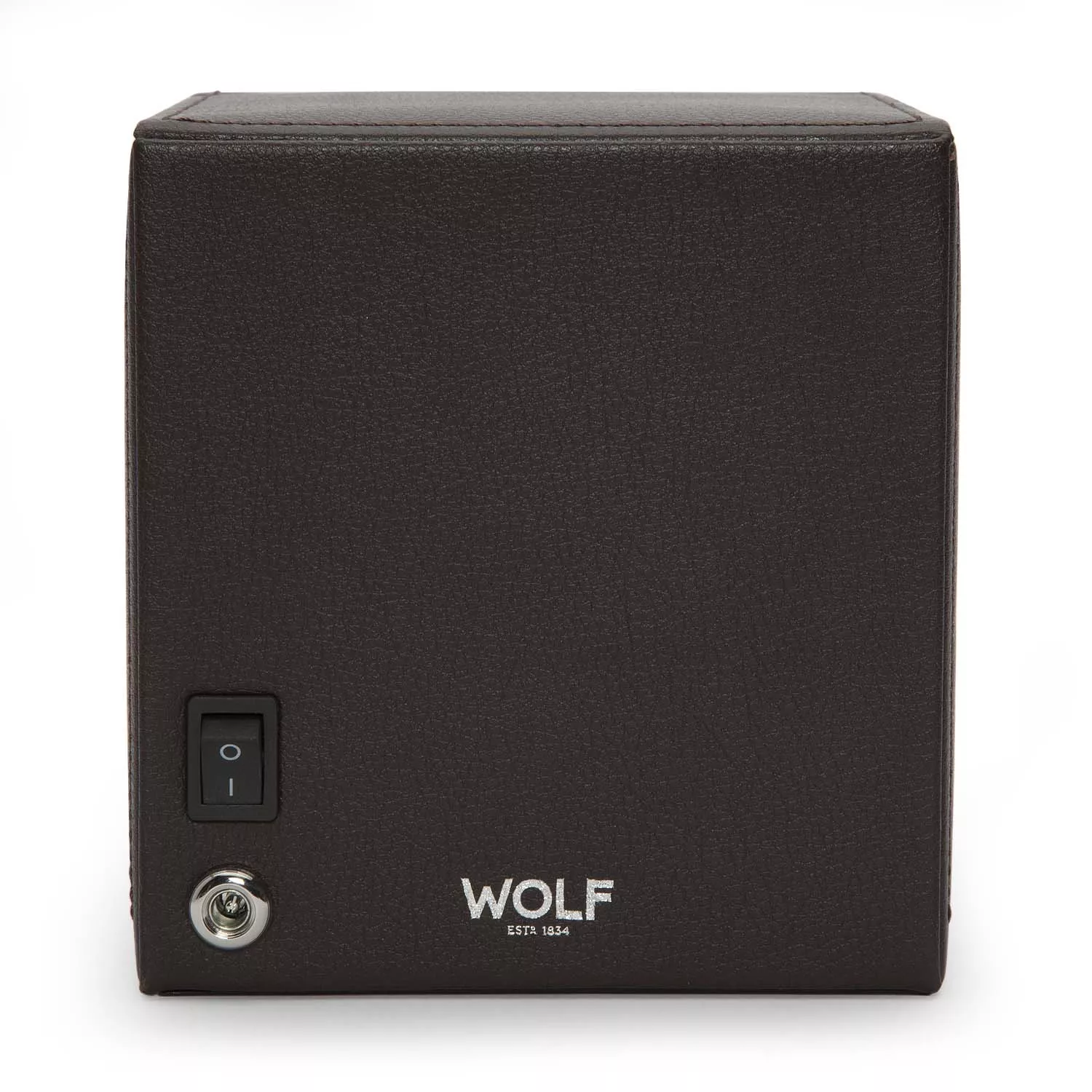 Wolf Cub Watch Winder 1 ur Brun Imiteret Læder 461106
