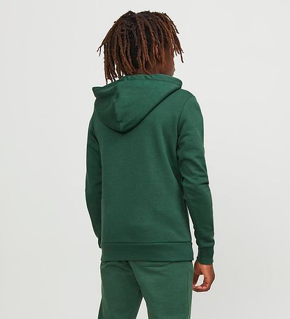 Jack & Jones Kapuzenpullover - JjeJosh - Dark Green