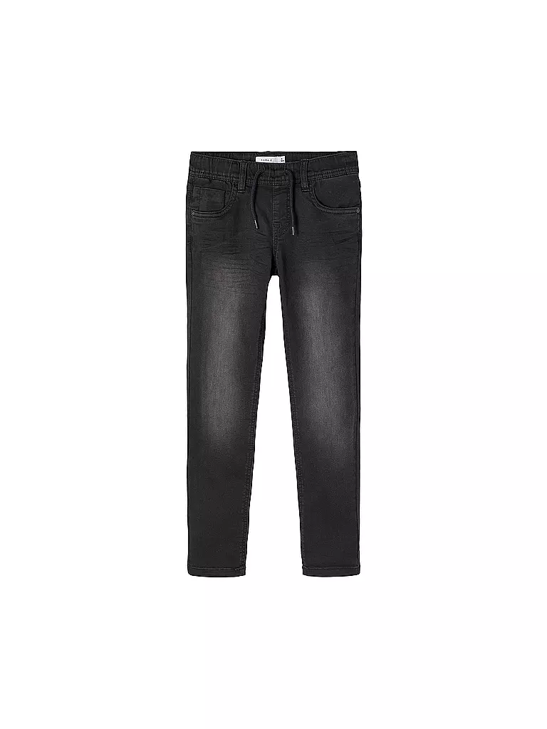 NAME IT Jungen Jeans Regular Fit  schwarz