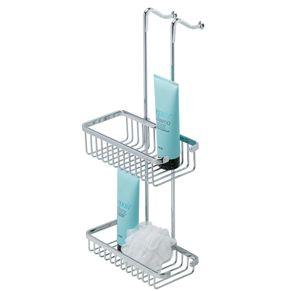 Geesa Basket doucherek hangend dubbel 26,5cm chroom