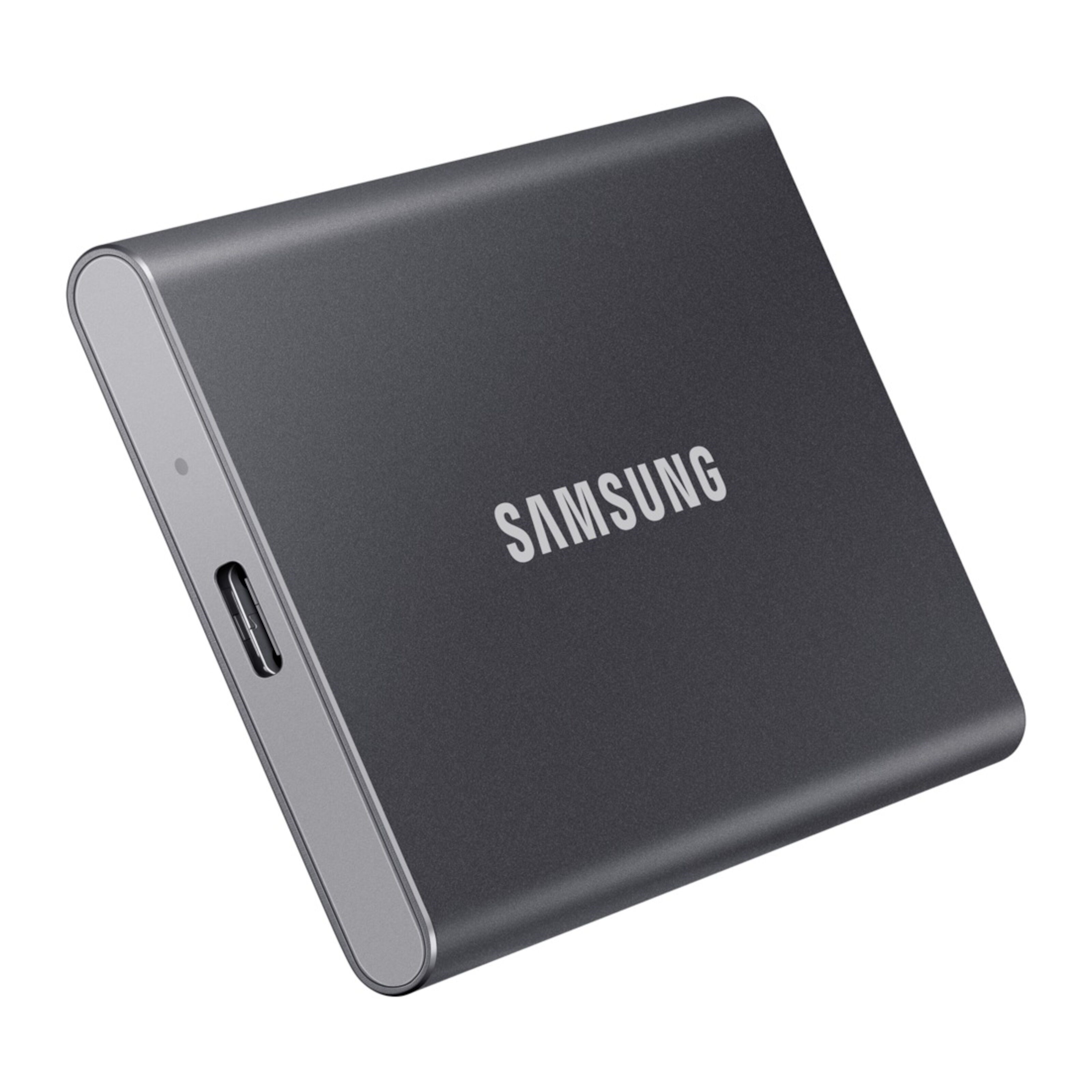 Samsung T7 Ekstern SSD-disk 1 TB Grå