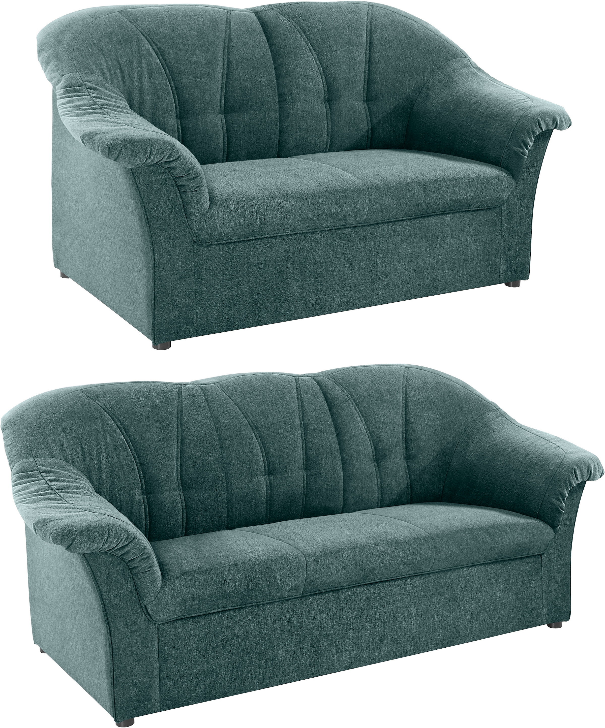 DOMO collection Polstergarnitur »Pegnitz« Set,  3-Sitzer & 2-Sitzer-Set