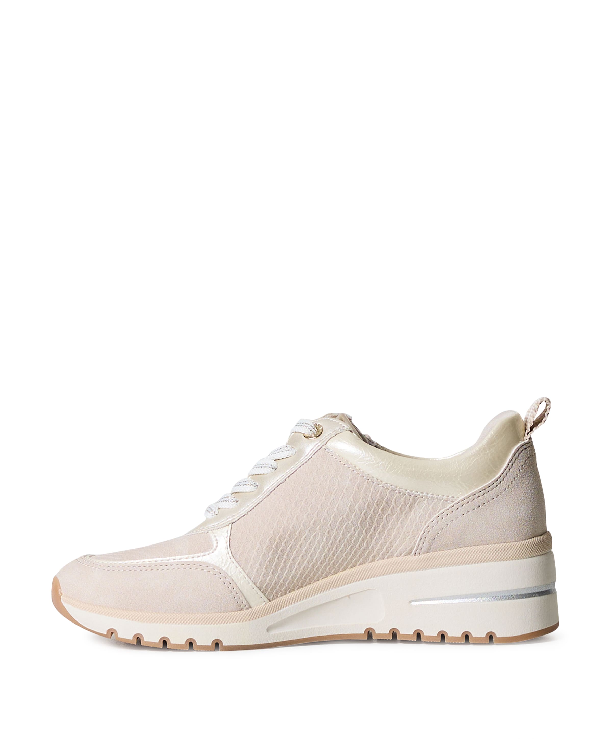 Marco tozzi Women Lace-up dames sneakers beige