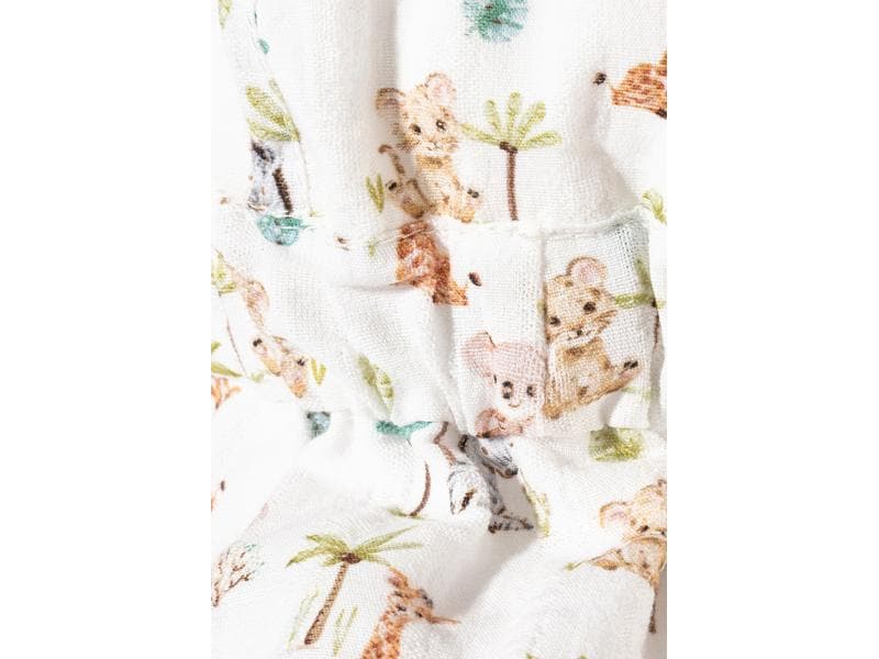 Sterntaler Sommermütze mit Nackenschutz Tierbabys Ecru Gr. Wende-Schirmmütze mit Nackenschutz