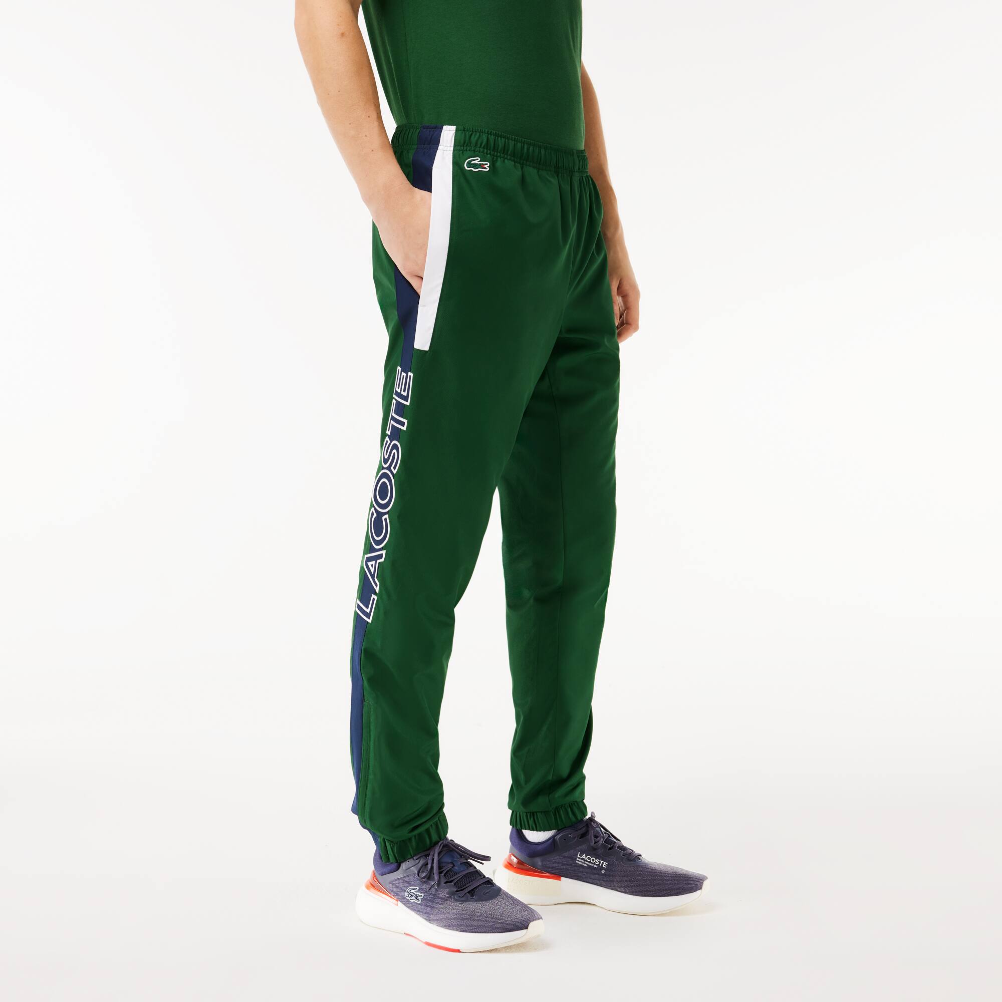 Pantalon de survêtement Lacoste SPORT French Capsule Pantalons de survêtement - Vert - Lacoste - Homme