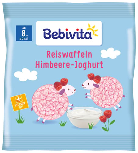 Bebivita Reiswaffel Himbeere-Joghurt, ab dem 8. Monat
