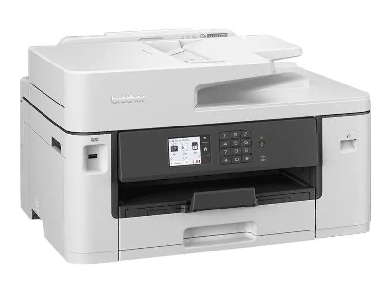 Brother MFC-J5345DW - Multifunktionsprinter - farve - blækprinter - A3/Ledger (medie) - op til 25 spm (kopiering) - op til 28 spm (udskriver) - 250 ark - 14.4 Kbps - USB 2.0, LAN, Wi-Fi(n)
