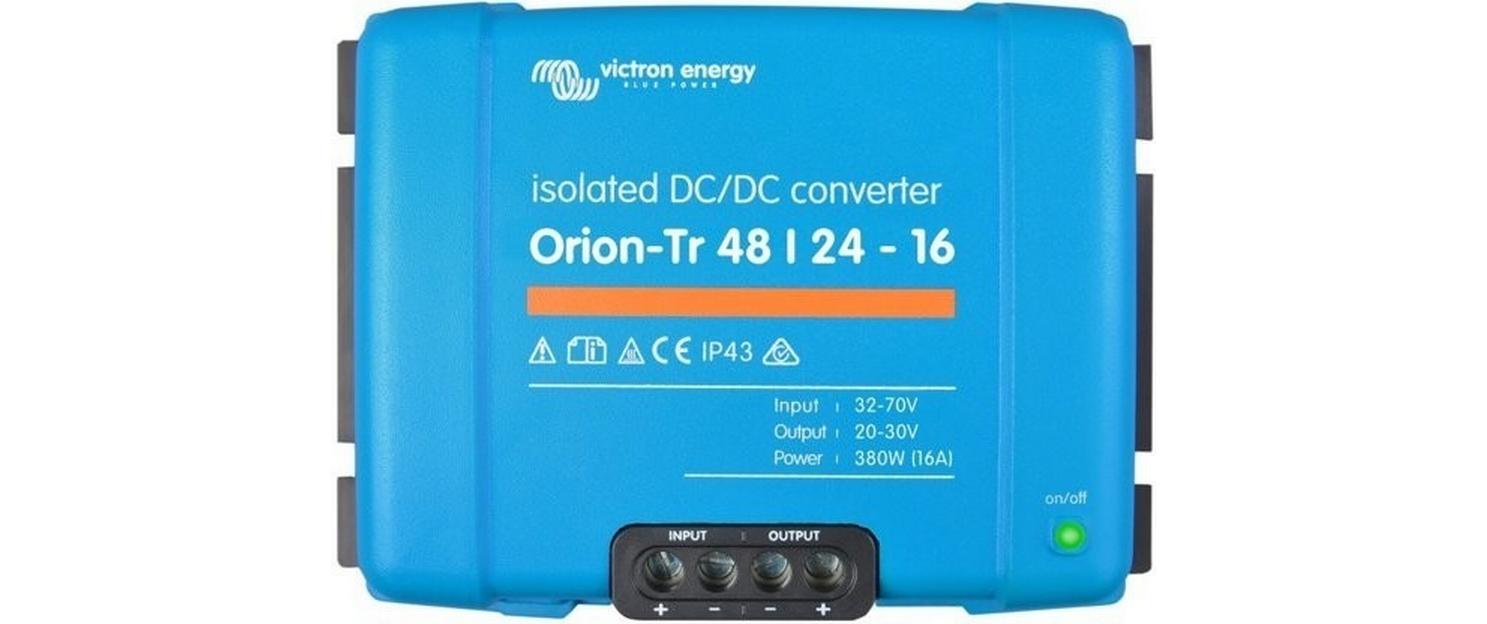 DC/DC Spannungs-Wandler Orion-Tr 48-24 V 16A, 380 W<br>IP43 DC-DC-Konverter