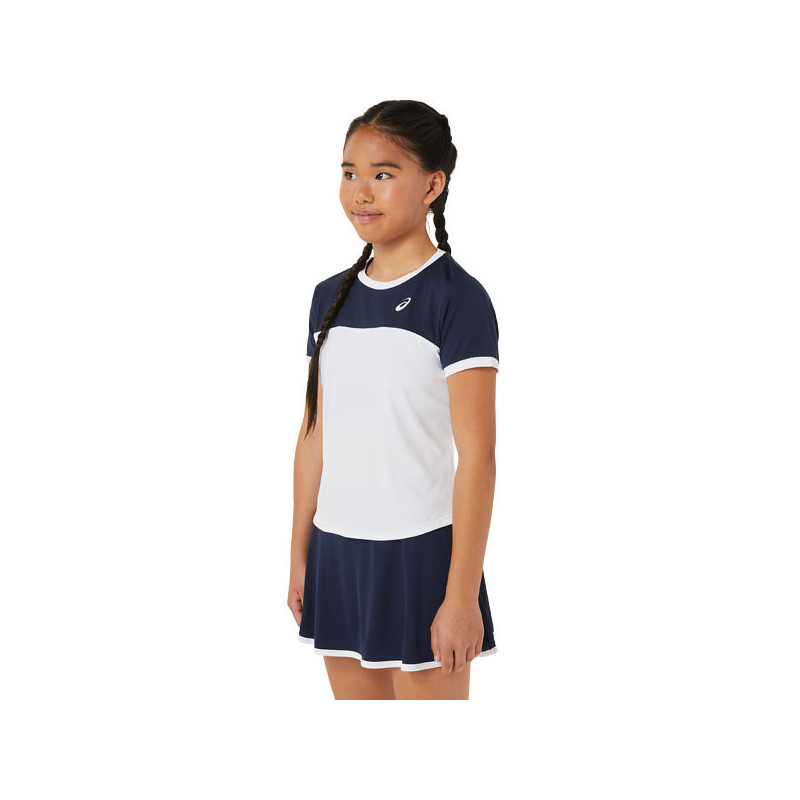 Tee-shirt tennis fille Asics SS Top