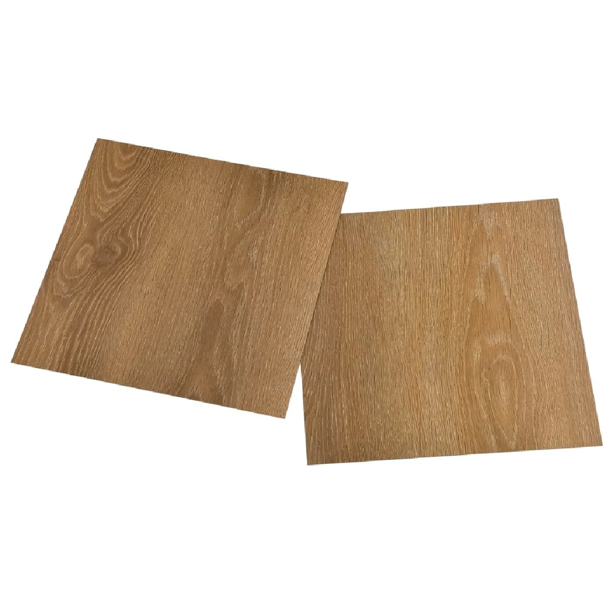 vidaXL Dalles de plancher autoadhésives - Marron