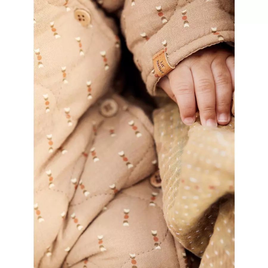 Lil'Atelier Quilt Overall Nbfdamir Croissant