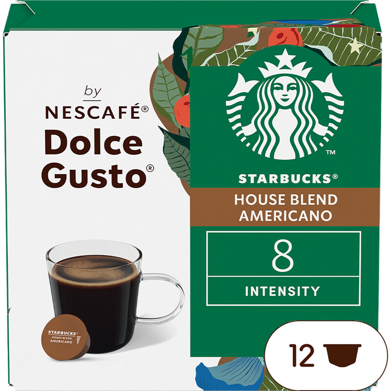 Starbucks Dolce gusto compatible house blend
