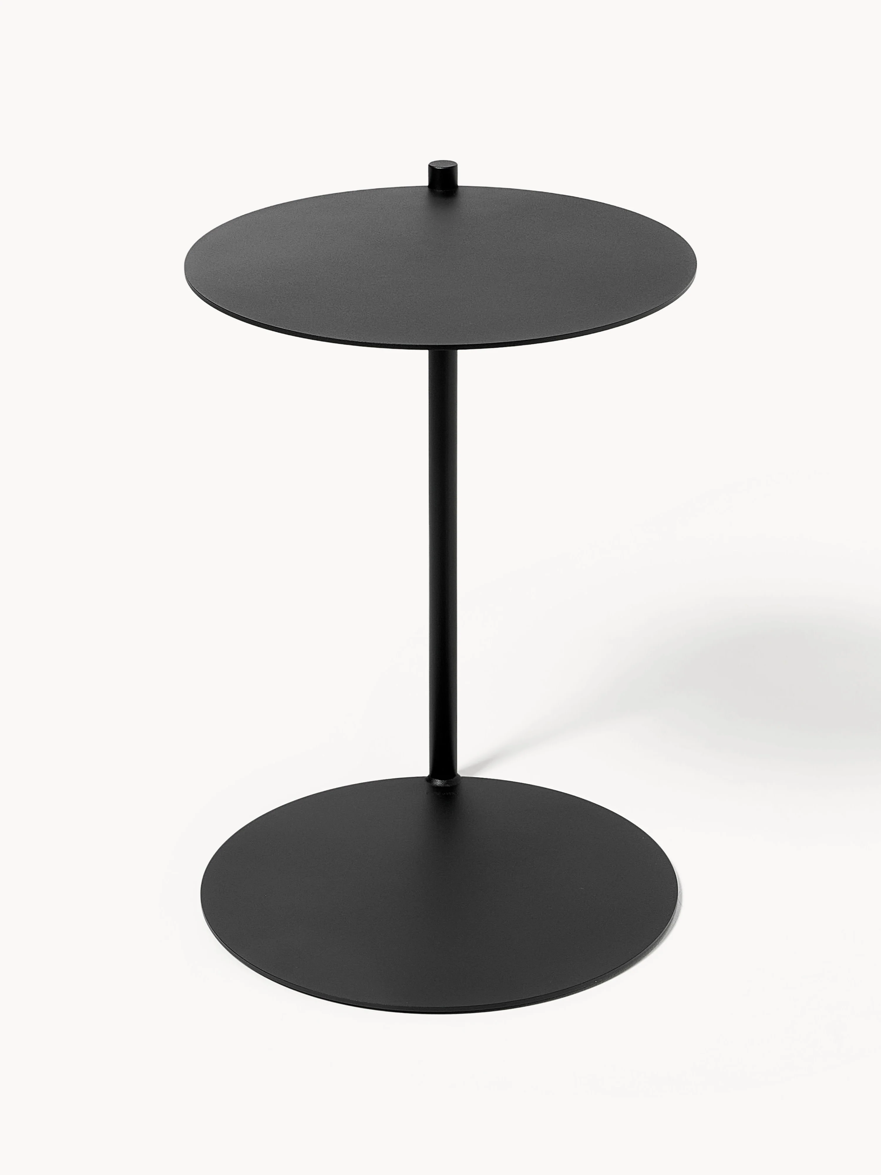 Ronde metalen bijzettafel Ande