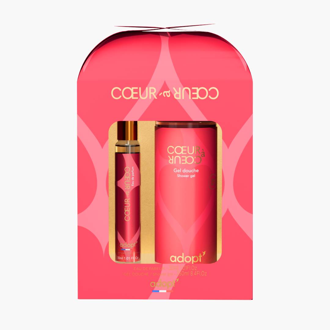 Coeur à coeur COFFRET EAU DE PARFUM 30 ML + GEL DOUCHE 250 ML