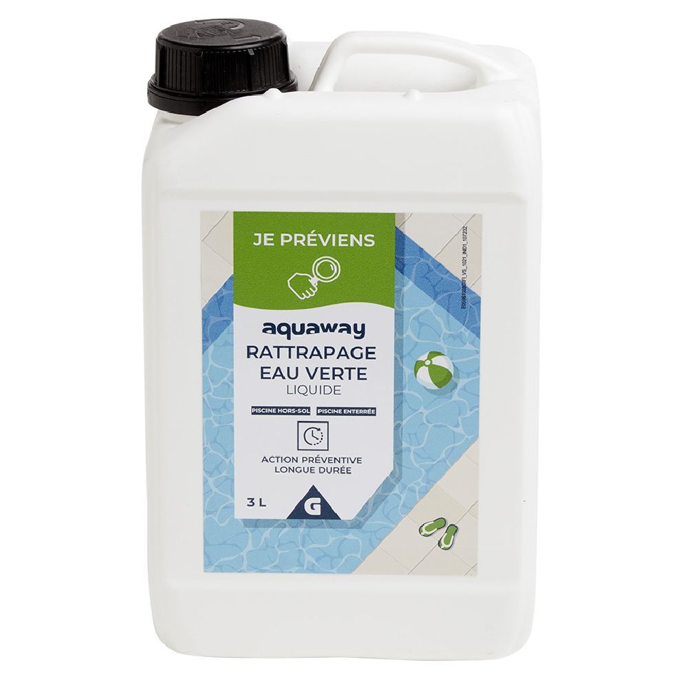 Liquide rattrapage eau verte 3L