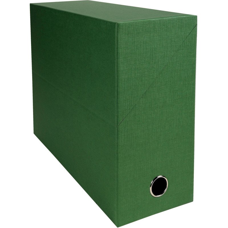 Boîte de classement carton toilé Exacompta dos 12 cm assorties