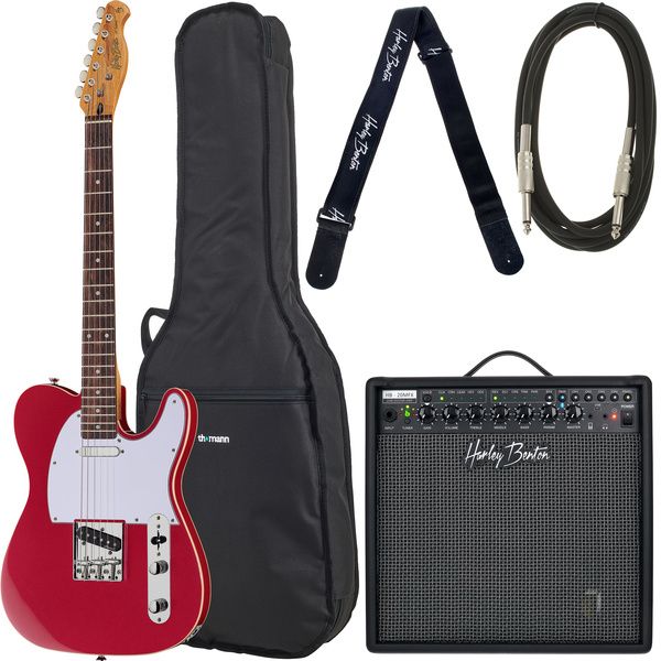 Harley Benton TE-62DB CAR Bundle